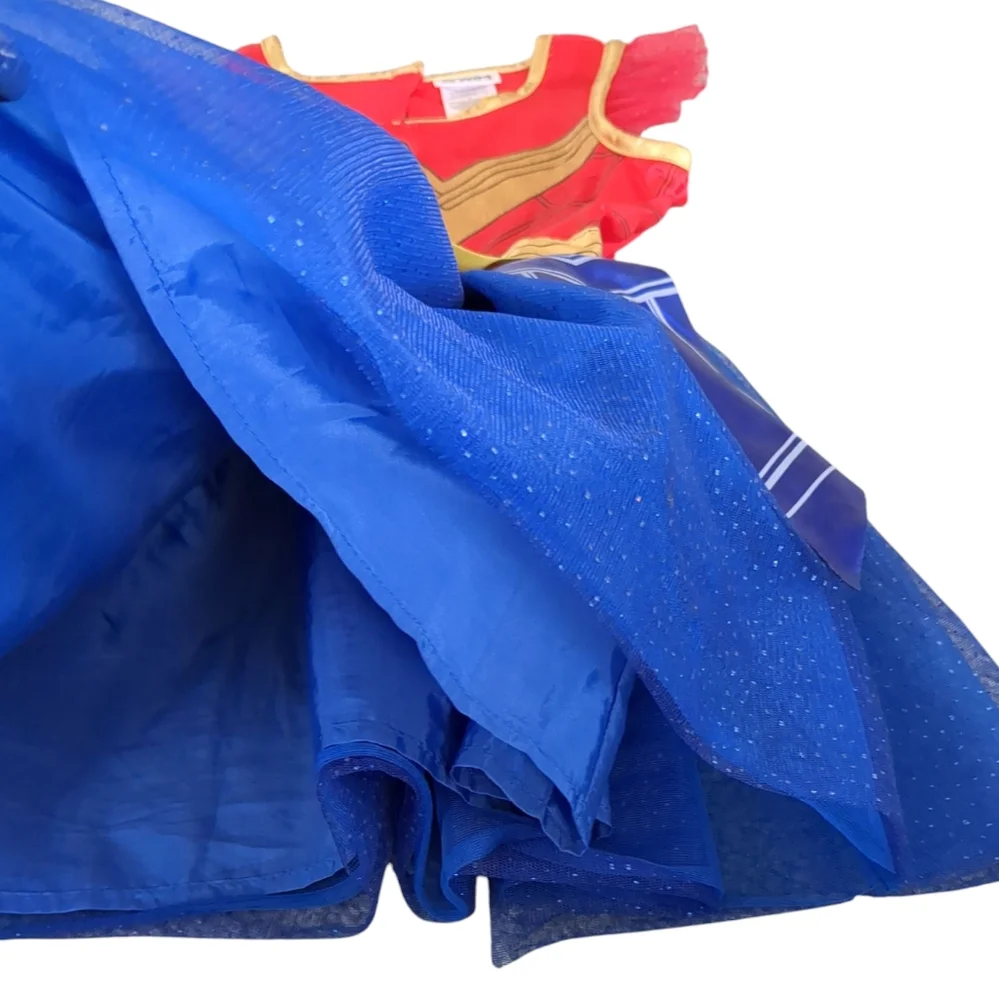 Girls Wonder Woman WW84 Costume (Size S)